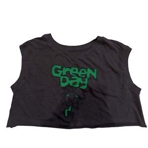 Green Day Cropped Tee
